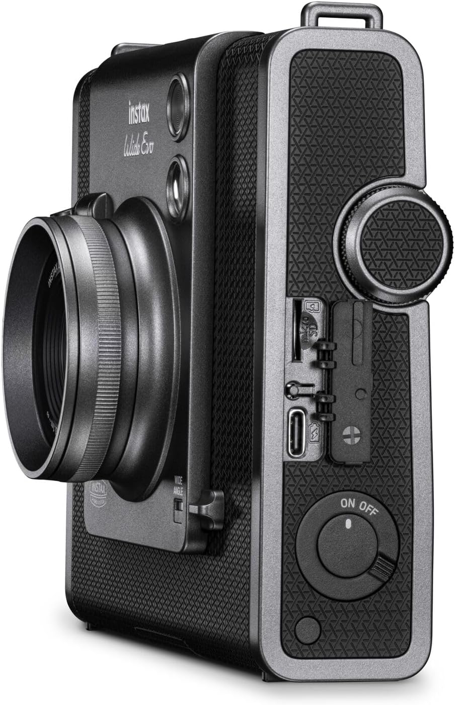 Instax Wide Evo Black Hybrid Digital - Instant Film Camera