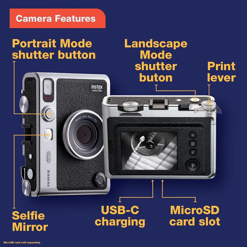 Fujifilm Mini Evo Instant Camera